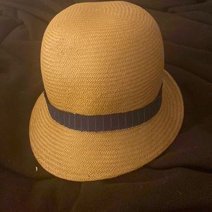 Gordin bros straw asymmetric hat